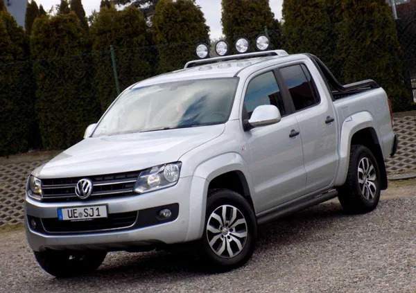 pomorskie Volkswagen Amarok cena 89999 przebieg: 169999, rok produkcji 2016 z Ciężkowice